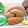 Comidinhas de Brinquedo para Cozinha Infantil/frango Assado com Legumes - 5