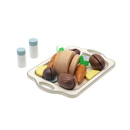 Comidinhas de Brinquedo para Cozinha Infantil/frango Assado com Legumes - 4