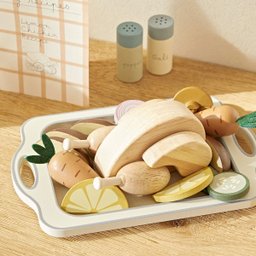 Comidinhas de Brinquedo para Cozinha Infantil/frango Assado com Legumes - 2