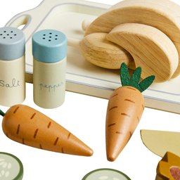 Comidinhas de Brinquedo para Cozinha Infantil/frango Assado com Legumes - 8