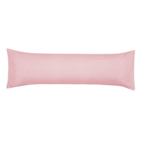 Fronha para Body Pillow All Design 40x130cm Poá - Salmão