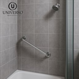 Barra / Alça de Apoio 30cm Inox para Idosos ou Deficientes - 8