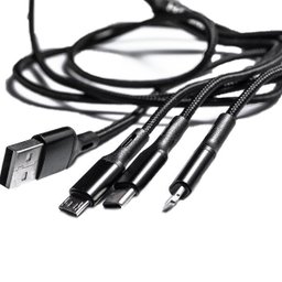 Cabo Usb Multifunção Tipo C /iPhone/ Microusb - Cb1120 Preto - 1