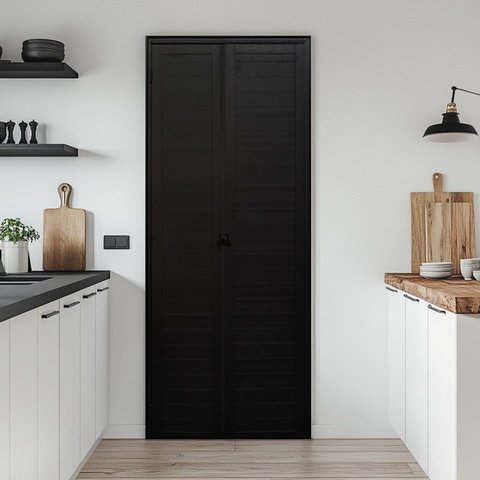 Porta Camarão Lambril Alumínio 60 X 210cm Hale Abertura Esquerda