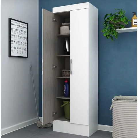 Sapateira 2 Portas Mu2065 Branco Serido Rodial Móveis