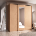 Ver imagem 1 de Roupeiro Herval Ph1808 100% Mdf Carvalho Nature/off White