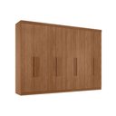 Ver imagem 2 de Guarda Roupa 8 Portas 4 Gavs Master S. Andirá Jatobá