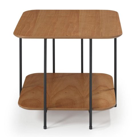 Mesa Apoio Lateral Lógica Baixa Retangular Nacional Móveis 52 Cm (altura) Tampo Mdf Laminado Pinh