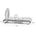 Ver imagem 2 de Escorredor De Louças Embutido No Armário Inox 87x26 Schmitt