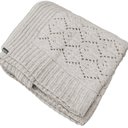 Ver imagem 1 de Manta Peseira de Tricot Linho 90x180 Cm - Pavone