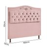 Cabeceira Cama Box Queen 1,60 Estofada Luxor Rose Holanda Plus Star Confort - 5