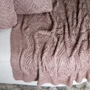 Ver imagem 2 de Manta Peseira de Tricot 90x180 Cm - Coquile