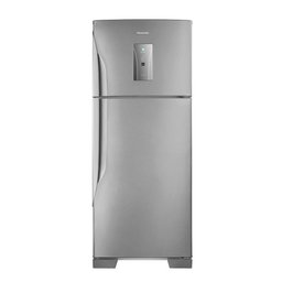 Geladeira Panasonic 435 Litros 2 Portas com Freezer em Cima Aço Escovado Bt50bd3xa 220v - 1
