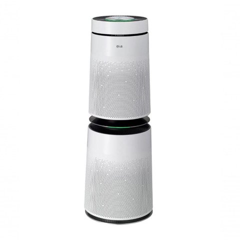 Purificador de Ar Lg Puricare 360º 100m² Filtro Hepa Virus Defense Branco 110V