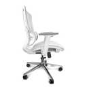 Ver imagem 3 de Cadeira Presidente Escritório Ergonômica Gogo Chair Go-304 - Branca