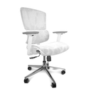 Ver imagem 2 de Cadeira Presidente Escritório Ergonômica Gogo Chair Go-304 - Branca