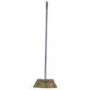 Ver imagem 2 de Vassoura Cabo Inox Limpeza Profissional Dourada 30x125cm Frg0355 Frigopro