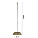 Ver imagem 7 de Vassoura Cabo Inox Limpeza Profissional Dourada 30x125cm Frg0355 Frigopro