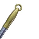 Ver imagem 4 de Vassoura Cabo Inox Limpeza Profissional Dourada 30x125cm Frg0355 Frigopro