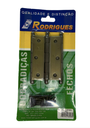 Ver imagem 1 de Cartela de Dobradiças C/ 3 Unidades - 3.1/2" - Lv 5300 - Aço Envelhecido - Metalúrgica Rodrigues