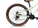 Ver imagem 3 de Bicicleta Viena Aro 29 Freio Disco 21v com Cestão Colli Cor Bronze Tamanho do Quadro 17 Branco