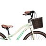 Bicicleta Viena Aro 29 Freio Disco 21v com Cestão Colli Cor Bronze Tamanho do Quadro 17 Branco - 2