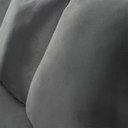 Ver imagem 2 de Sofá de Canto 6 Lugares Alphaville Siena Móveis Veludo Elefante Grafite