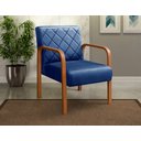 Ver imagem 1 de Kit 2 Poltronas Cadeira Decorativa Sala, Recepção Lara