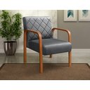 Ver imagem 1 de Kit 2 Poltronas Cadeira Decorativa Sala, Recepção Lara