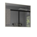 Ver imagem 4 de Conjunto Gabinete para Banheiro com Espelheira Califórnia 80 Cimento/Cimento