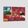 Quadro Henri Matisse Harmonia Em Vermelho Tela No Chassi 63X42Cm - 1