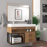 Conjunto Gabinete para Banheiro com Espelheira New 80 - 1