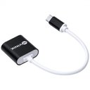 Ver imagem 7 de Adaptador P2 Duas Vias Usb Tipo C Fone + Microfone Adfmusbtc