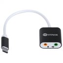 Ver imagem 6 de Adaptador P2 Duas Vias Usb Tipo C Fone + Microfone Adfmusbtc