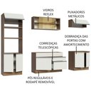 Ver imagem 5 de Armário de Cozinha Completa 270cm Rustic Branco Glamy Madesa 10