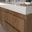 Ver imagem 5 de Conjunto Gabinete para Banheiro com Espelheira Califórnia 80