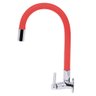 Torneira para Cozinha Bica Flex Parede Abs Vermelho Abertura Rápida Gourmet C60 Liege - 3