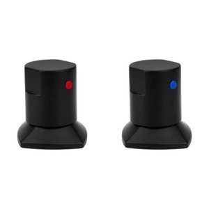 Kit com 2 Acabamentos para Registro C44 Água Quente e Fria Bl6150 Ducon Metais