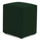 Ver imagem 1 de Puff Decorativo Sala de Estar Quadrado 36x47cm Veludo Verde - Abmaza