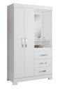 Ver imagem 1 de Guarda-Roupa 4 Portas NT 5170 Branco - Notável