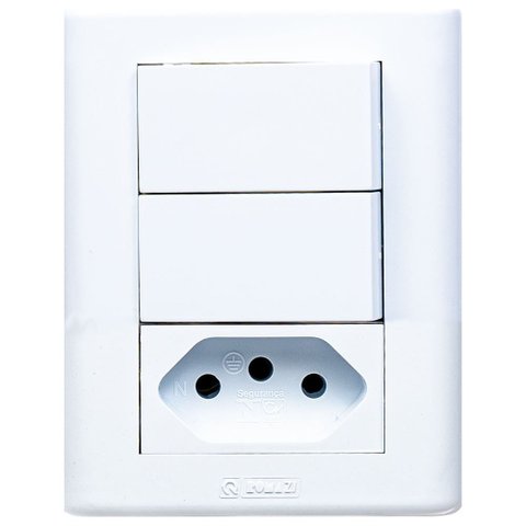 Canaleta Pvc Jeri Cj 2 Int1tom 10a Br Romazi