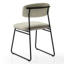 Ver imagem 2 de Cadeira Sala de Jantar Encosto e Assentos Estofados Linho Jaraguá