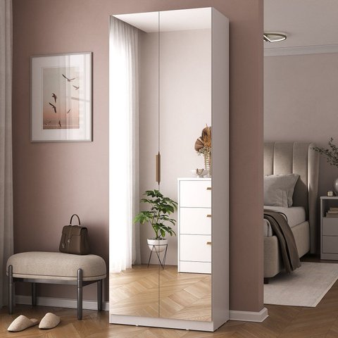 Sapateira Sublime 2 Portas com Espelho 100% MDF