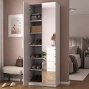 Ver imagem 2 de Sapateira Sublime 2 Portas com Espelho 100% Mdf
