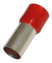 Ver imagem 3 de Kit 10un Terminal Tubular Ilhós 95mm Pré Isolado Vermelho