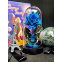 Ver imagem 3 de Luminária a Rosa Encantada Azul 20 Cm Base Preta Frio