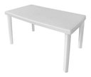 Ver imagem 1 de Mesa Retangular 6 Lugares Com Pés Plásticos (me4):Branco
