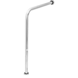 Barra De Apoio Segurança Para Sanitário Em L 80x80cm Plus - 2