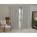 Ver imagem 1 de Cortina Jacquard para Sala/quarto 200x180| Admirare:cinza Claro