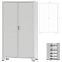 Ver imagem 2 de Armário de Aço 1,94 X 1,20 X 0,40 Cinza - Ultra Móveis